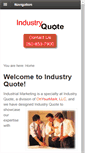 Mobile Screenshot of industryquote.com
